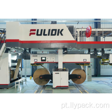Máquinas de emenda de rolo de papel para fábrica de automóveis corrugados